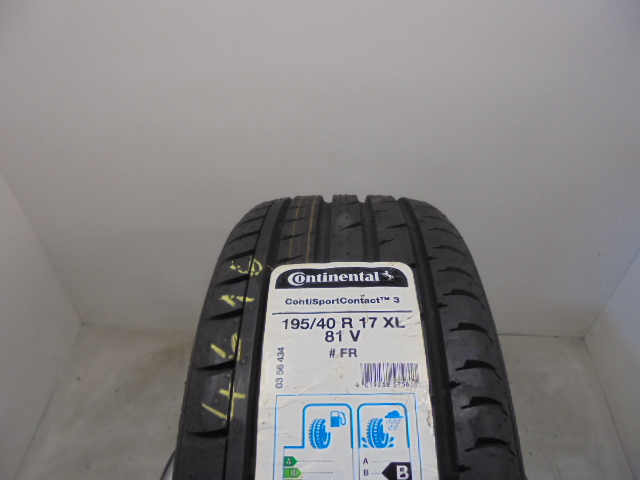 Continental Sportcontact 3 gumiabroncs